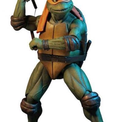 Tortue Ninja (TMNT) 1990 Movie - NECA - Michelangelo 1/4