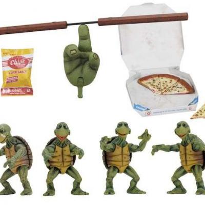 Tortue Ninja (TMNT) 1990 - NECA - Baby Turtles Accessory Set