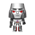 Transformers funko pop megatron vinyl figure 10cm