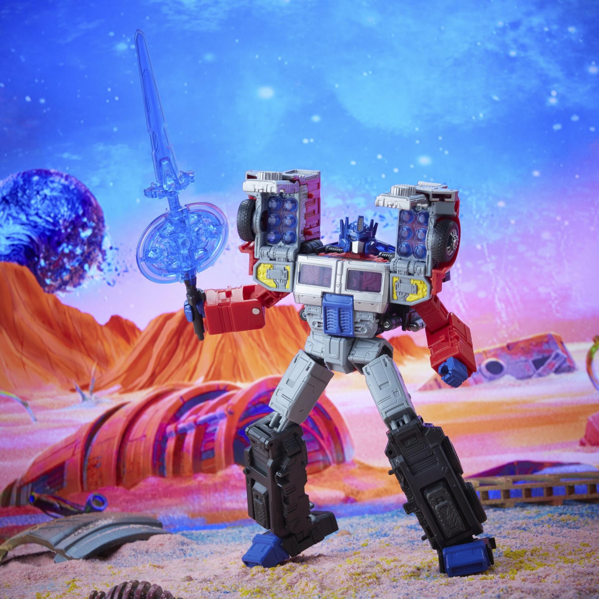 Transformers hasbro generations legacy series leader g2 universe laser optimus prime1