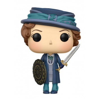 Wonder woman pop heroes etta with sword and shield vinyl figure 10cm